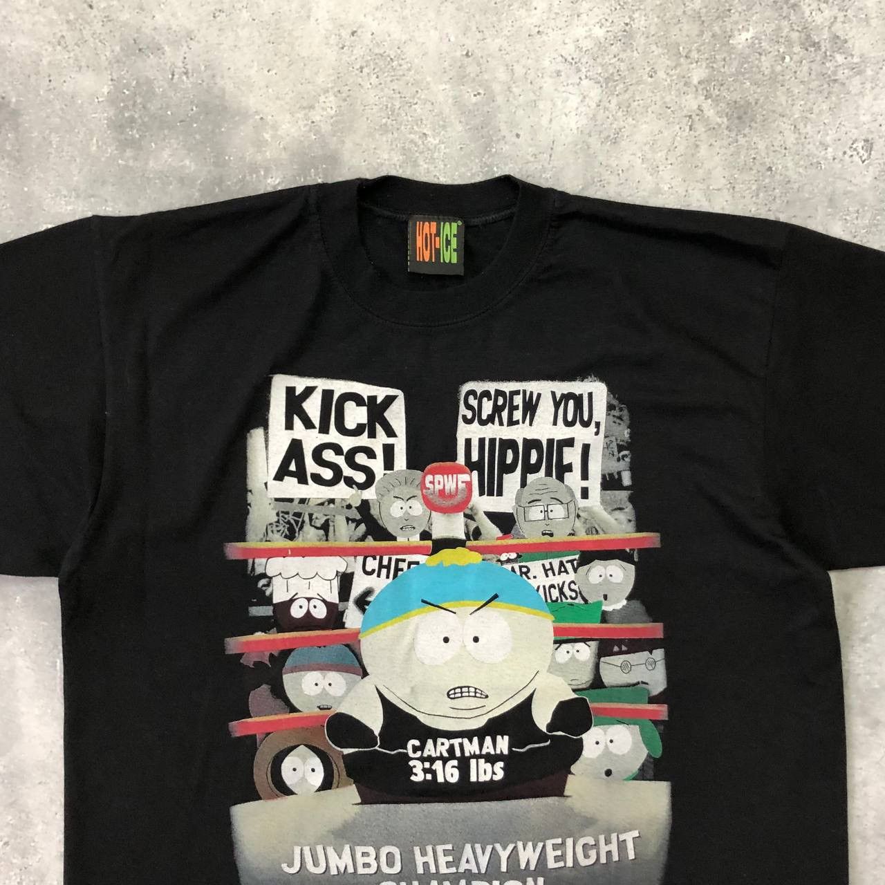 Cartoon Network × Vintage Vintage South Park Jumbo Bootleg T Shirt Black Size XL Size US XL / EU 56 / 4 - 2 Thumbnail