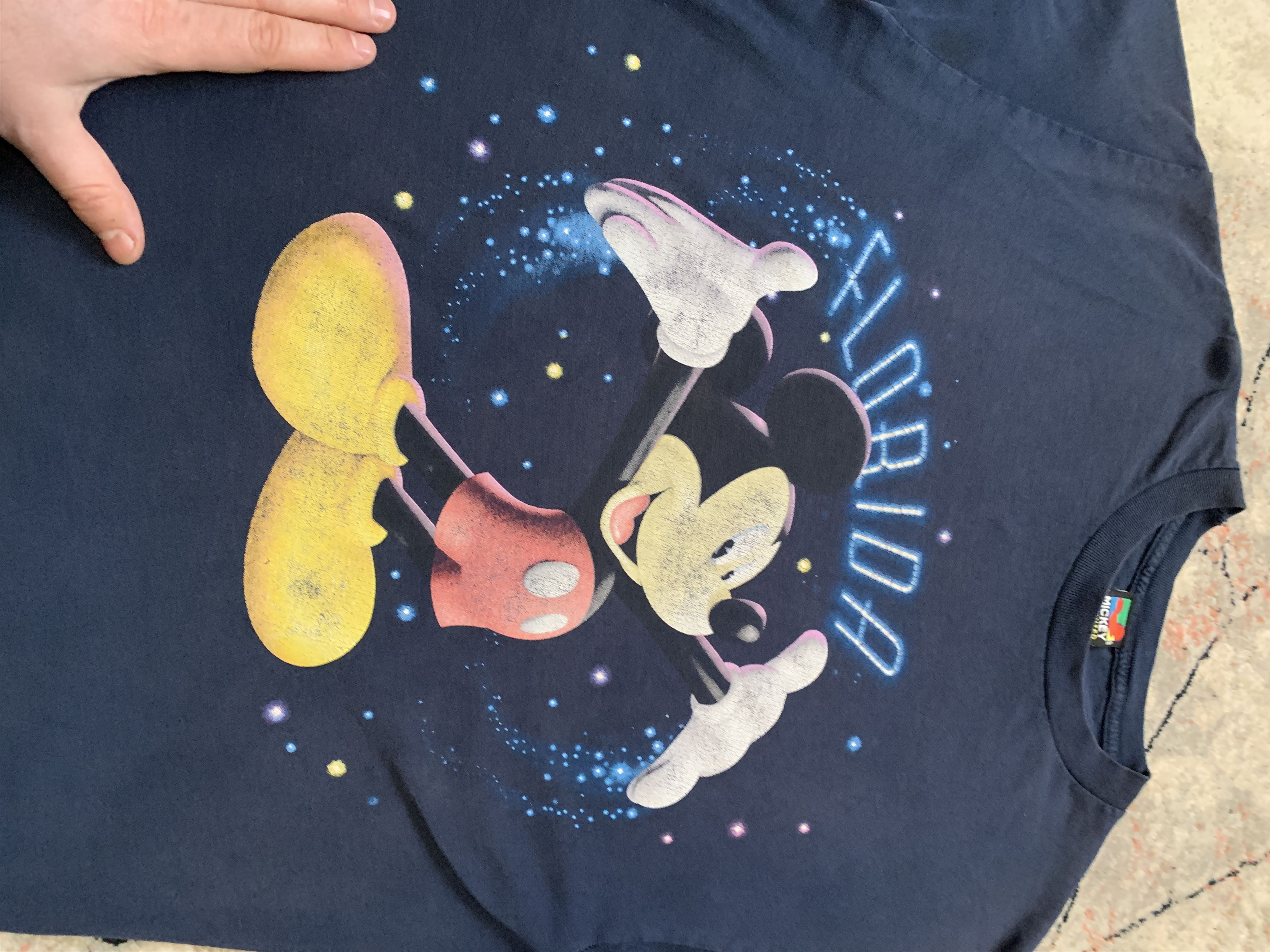 Disney Mickey Mouse Disney Vintage T-Shirt Size US L / EU 52-54 / 3 - 8 Thumbnail