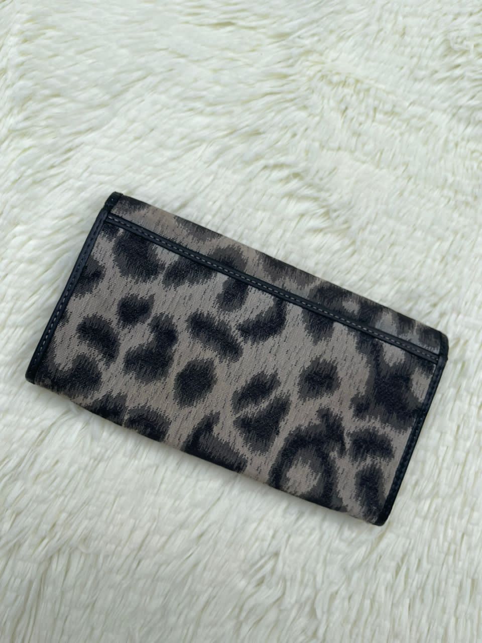 Vintage × Vivienne Westwood Vivienne Westwood Leopard Flap Orb Long Wallet Size ONE SIZE - 6 Thumbnail