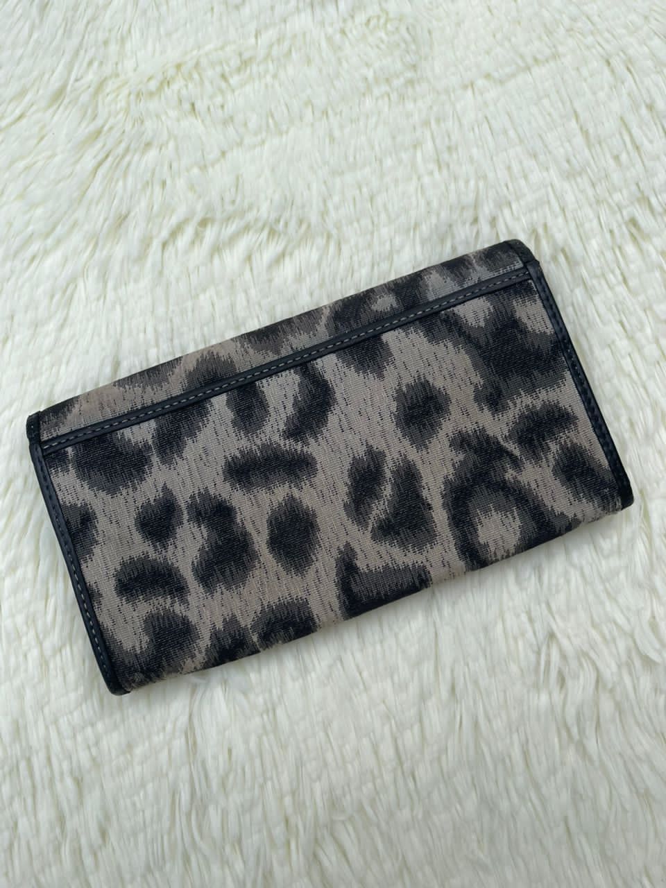 Vintage × Vivienne Westwood Vivienne Westwood Leopard Flap Orb Long Wallet Size ONE SIZE - 5 Thumbnail