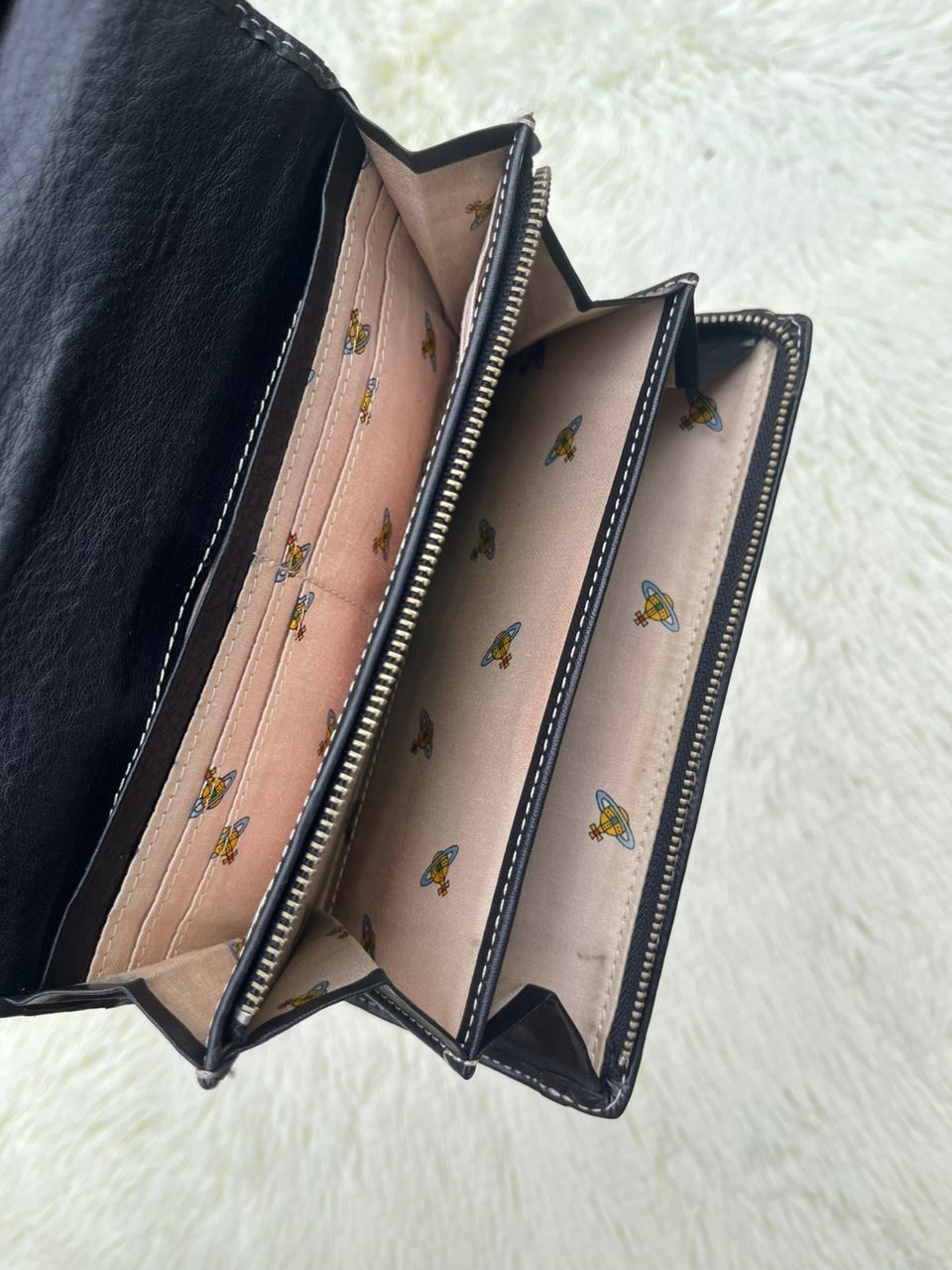 Vintage × Vivienne Westwood Vivienne Westwood Leopard Flap Orb Long Wallet Size ONE SIZE - 11 Thumbnail
