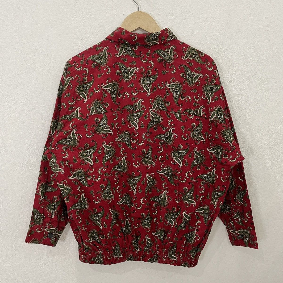 Japanese Brand Vintage Studio Map Fullprint Paisley Jacket Size US XL / EU 56 / 4 - 7 Thumbnail