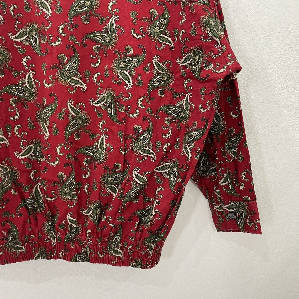 Japanese Brand Vintage Studio Map Fullprint Paisley Jacket Size US XL / EU 56 / 4 - 8 Thumbnail