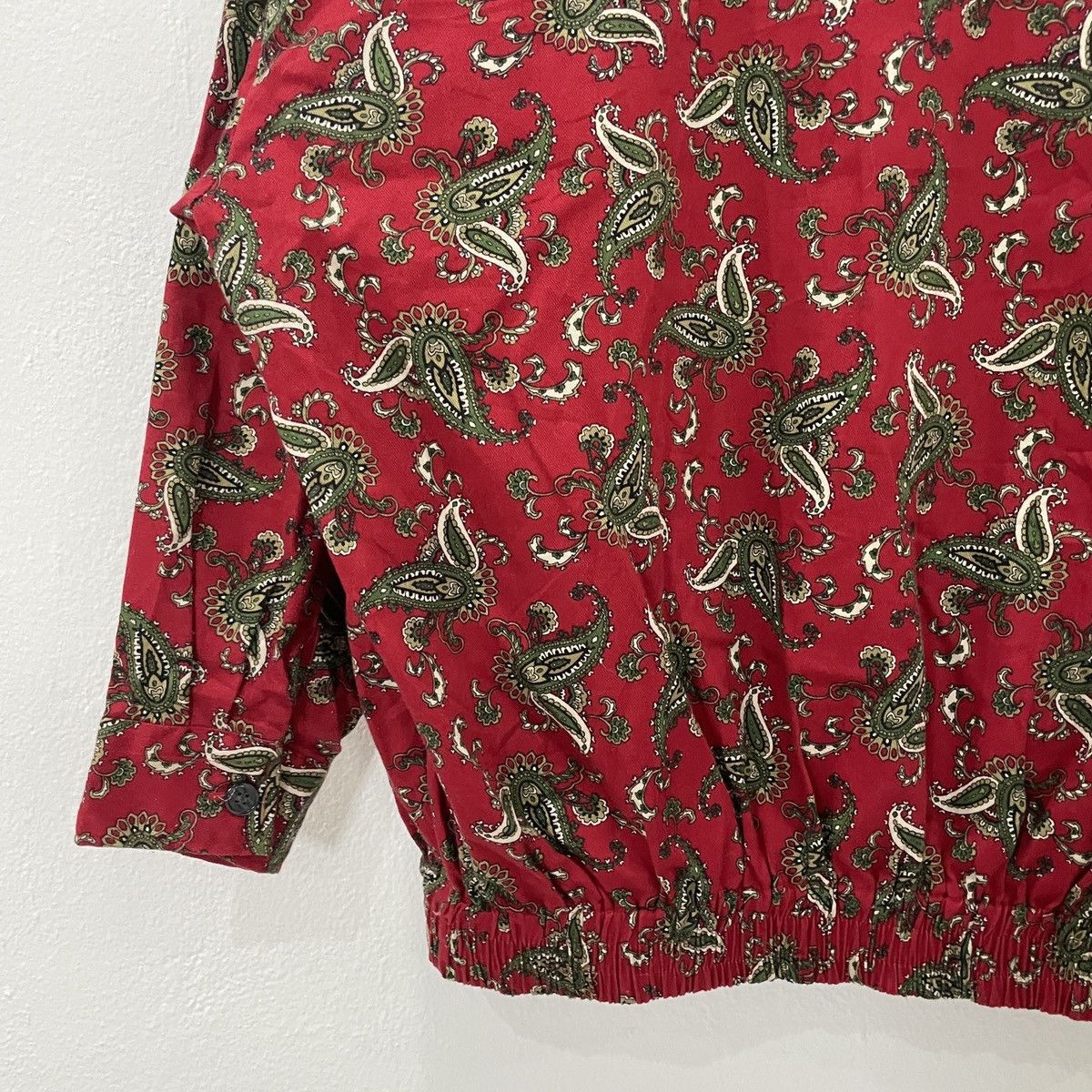 Japanese Brand Vintage Studio Map Fullprint Paisley Jacket Size US XL / EU 56 / 4 - 9 Thumbnail