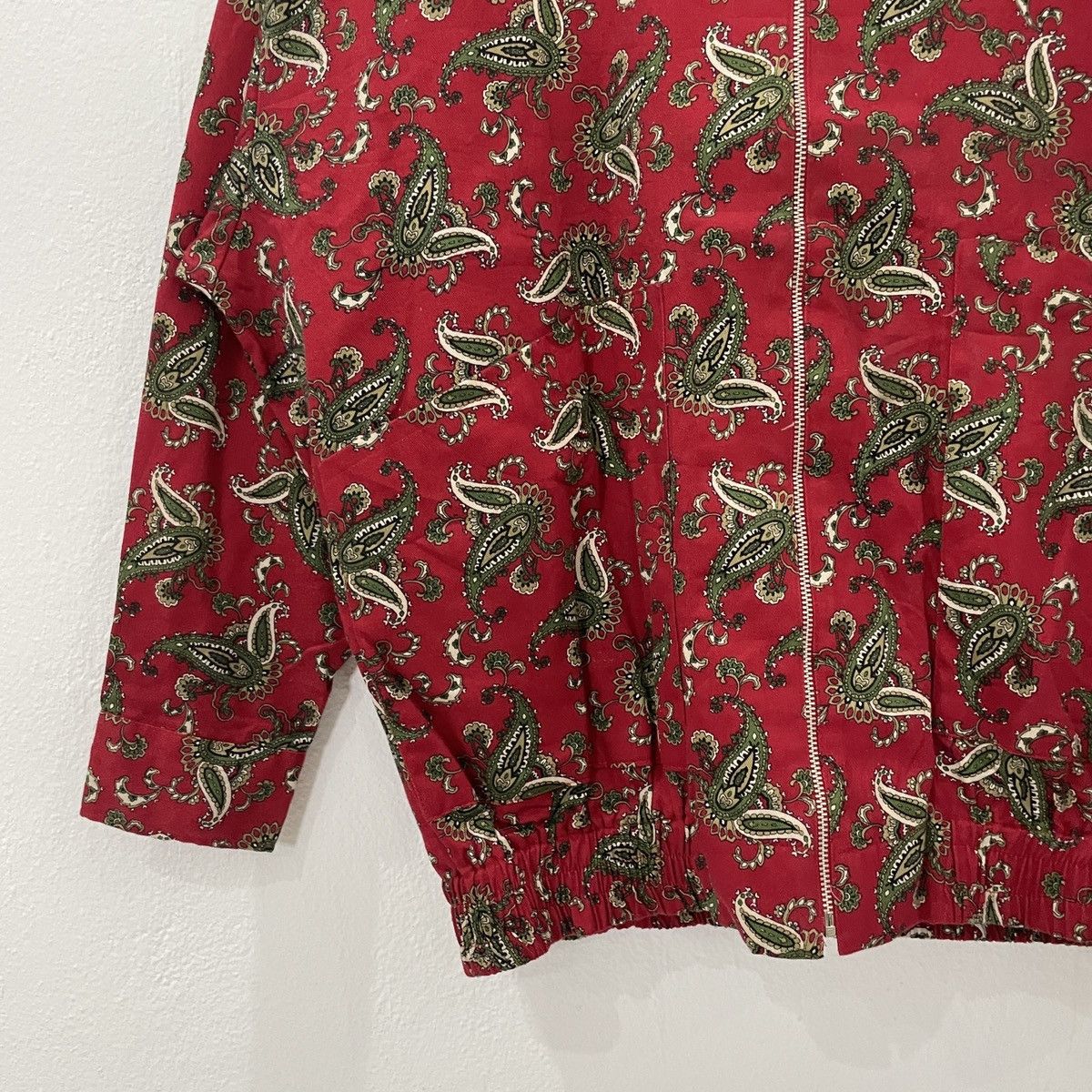 Japanese Brand Vintage Studio Map Fullprint Paisley Jacket Size US XL / EU 56 / 4 - 3 Thumbnail