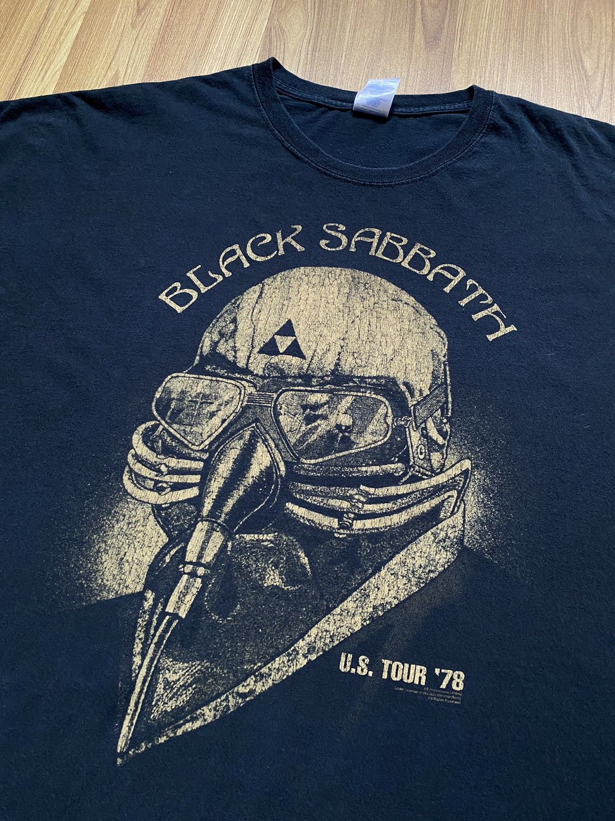 Band Tees 5XL Black Sabbath US Tour 78 T Shirt Tee Metallica Dio Size US XXL / EU 58 / 5 - 2 Thumbnail