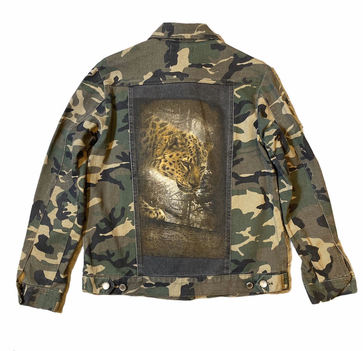 Stussy STUSSY Denim Jacket Camo Photoprint Size US S / EU 44-46 / 1 - 2 Thumbnail