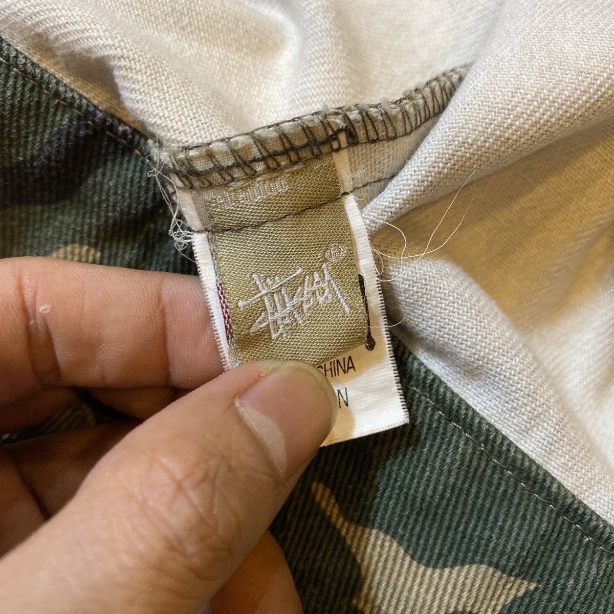 Stussy STUSSY Denim Jacket Camo Photoprint Size US S / EU 44-46 / 1 - 10 Thumbnail