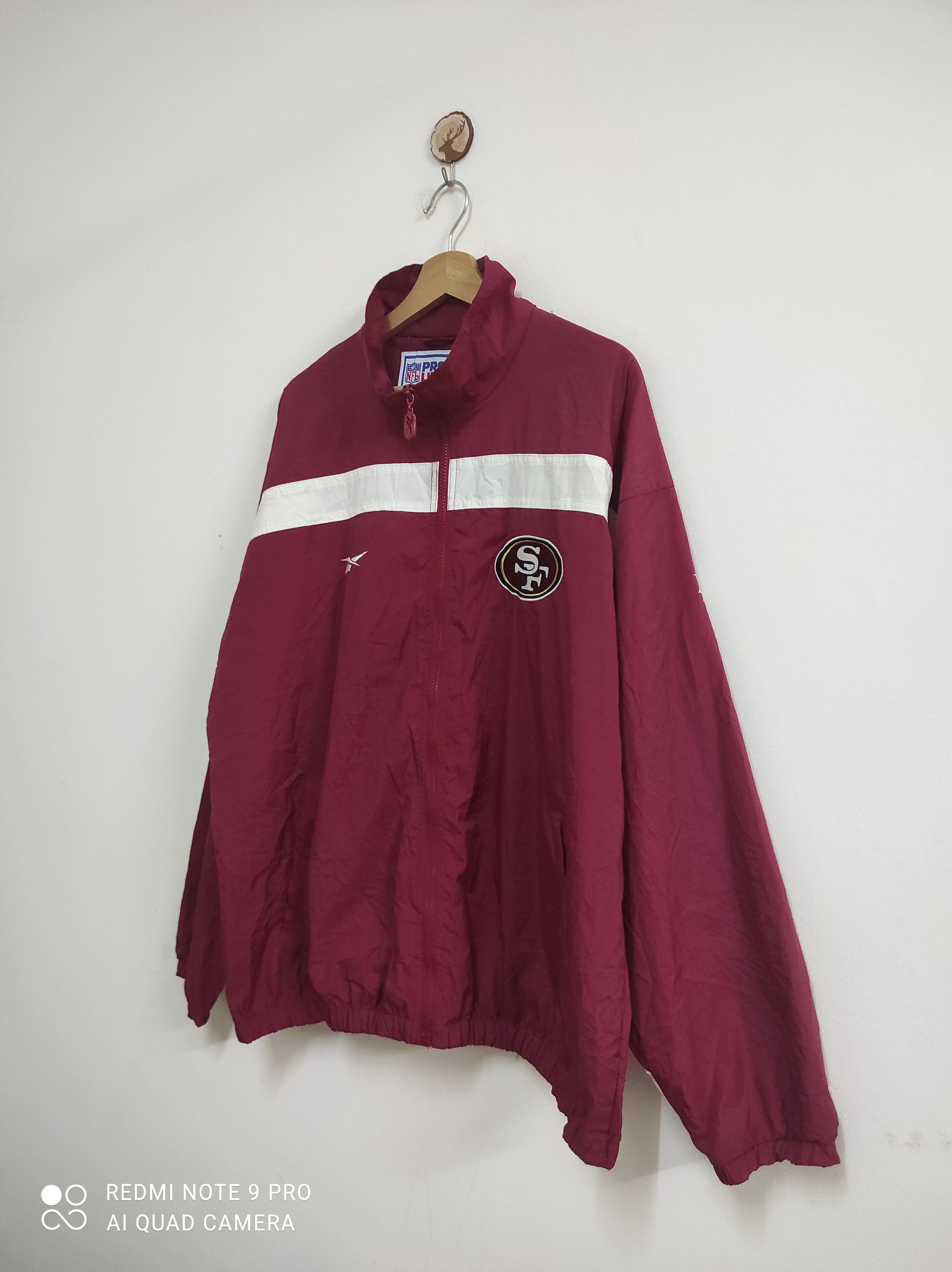 NFL Vintage Reebok NFL San Francisco Jacket Size US L / EU 52-54 / 3 - 3 Thumbnail