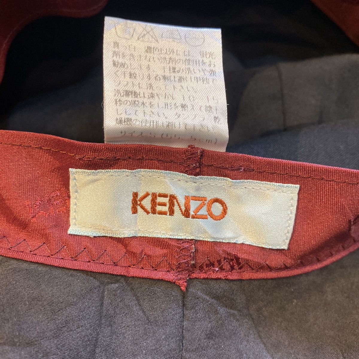 Designer × Kenzo Vintage Kenzo Bucket Hat Brown Size M Size ONE SIZE - 4 Thumbnail