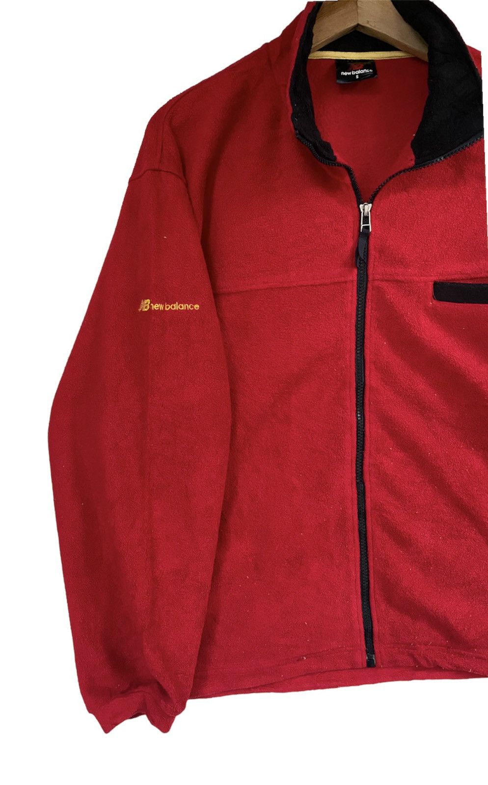 New Balance × Vintage Vintage New Balance Fleece zipper up jacket Size US S / EU 44-46 / 1 - 2 Thumbnail