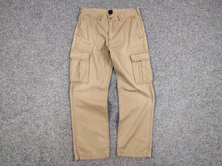 Gap Vintage 90's Gap Cargo Beige Pants Travis Scott Japan Size US 34 / EU 50 - 5 Thumbnail