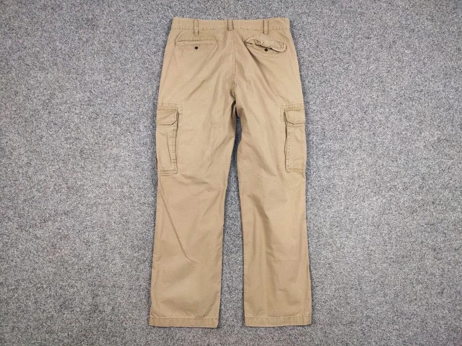 Gap Vintage 90's Gap Cargo Beige Pants Travis Scott Japan Size US 34 / EU 50 - 6 Thumbnail