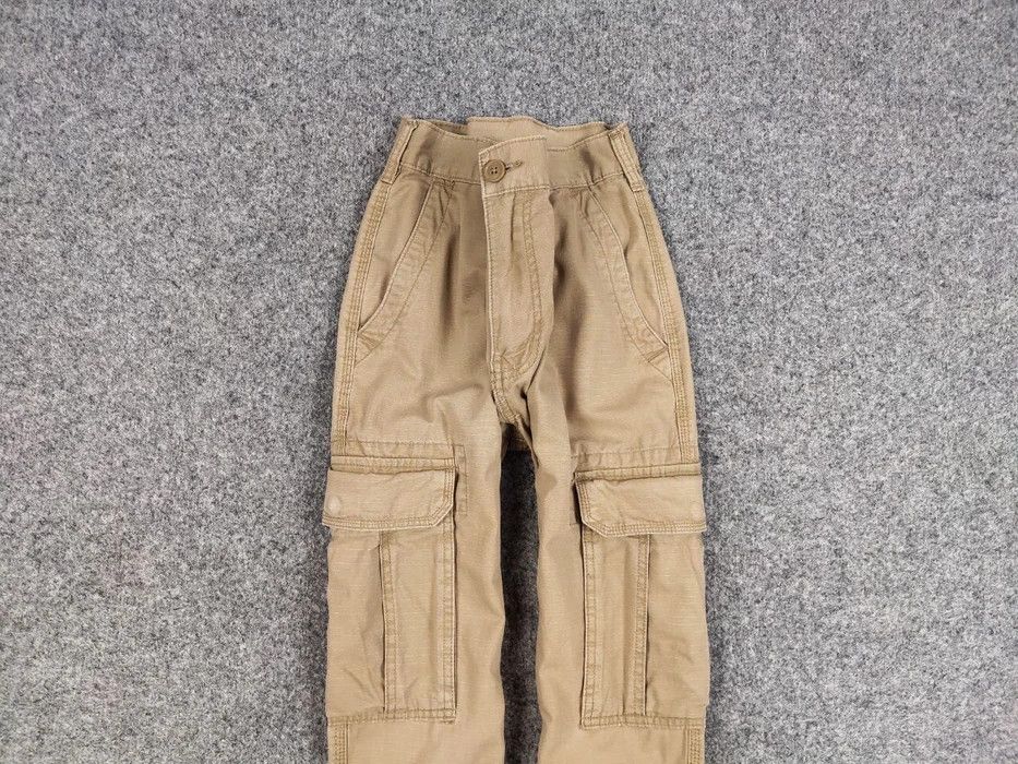 Gap Vintage 90's Gap Cargo Beige Pants Travis Scott Japan Size US 34 / EU 50 - 3 Thumbnail