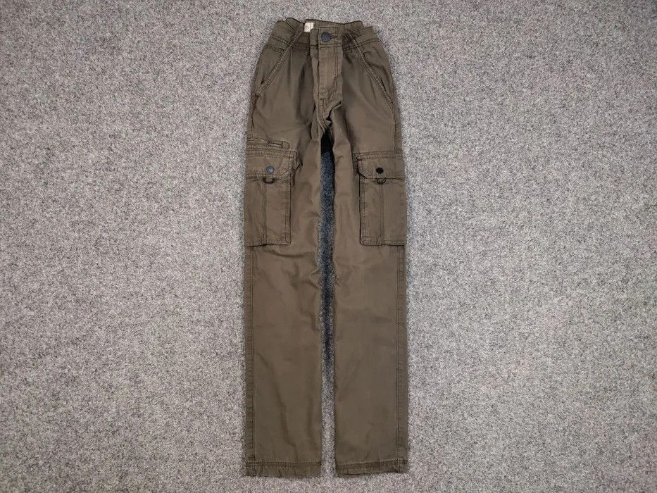 Japanese Brand Vintage Cargo Pants Travis Scott Japan Zip Pocket Olive Size US 34 / EU 50 - 1 Thumbnail