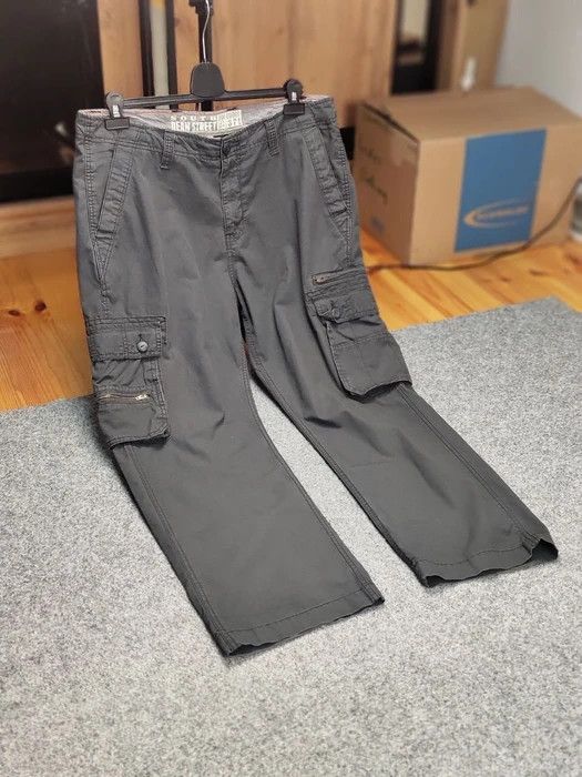 Japanese Brand Vintage 90's Cargo Pants Travis Scott Japan Zip Pocket Size US 36 / EU 52 - 10 Thumbnail