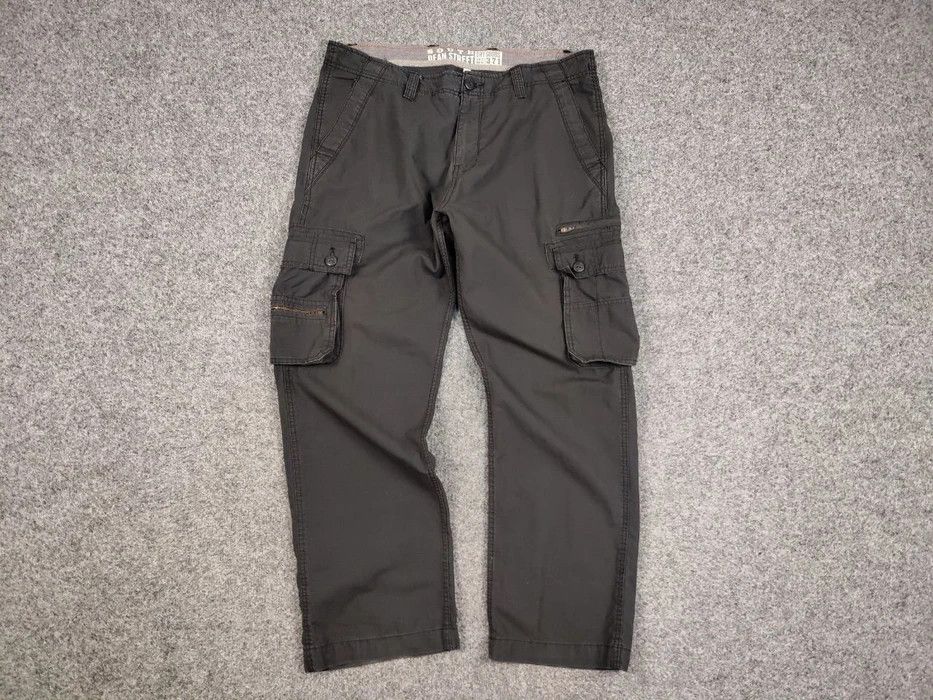 Japanese Brand Vintage 90's Cargo Pants Travis Scott Japan Zip Pocket Size US 36 / EU 52 - 5 Thumbnail