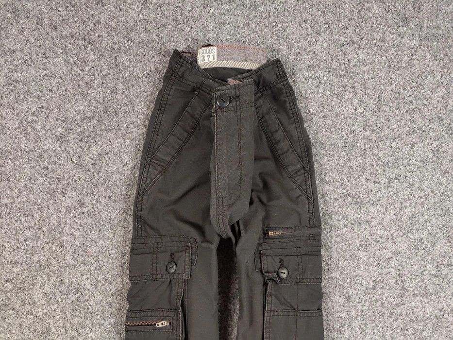 Japanese Brand Vintage 90's Cargo Pants Travis Scott Japan Zip Pocket Size US 36 / EU 52 - 3 Thumbnail