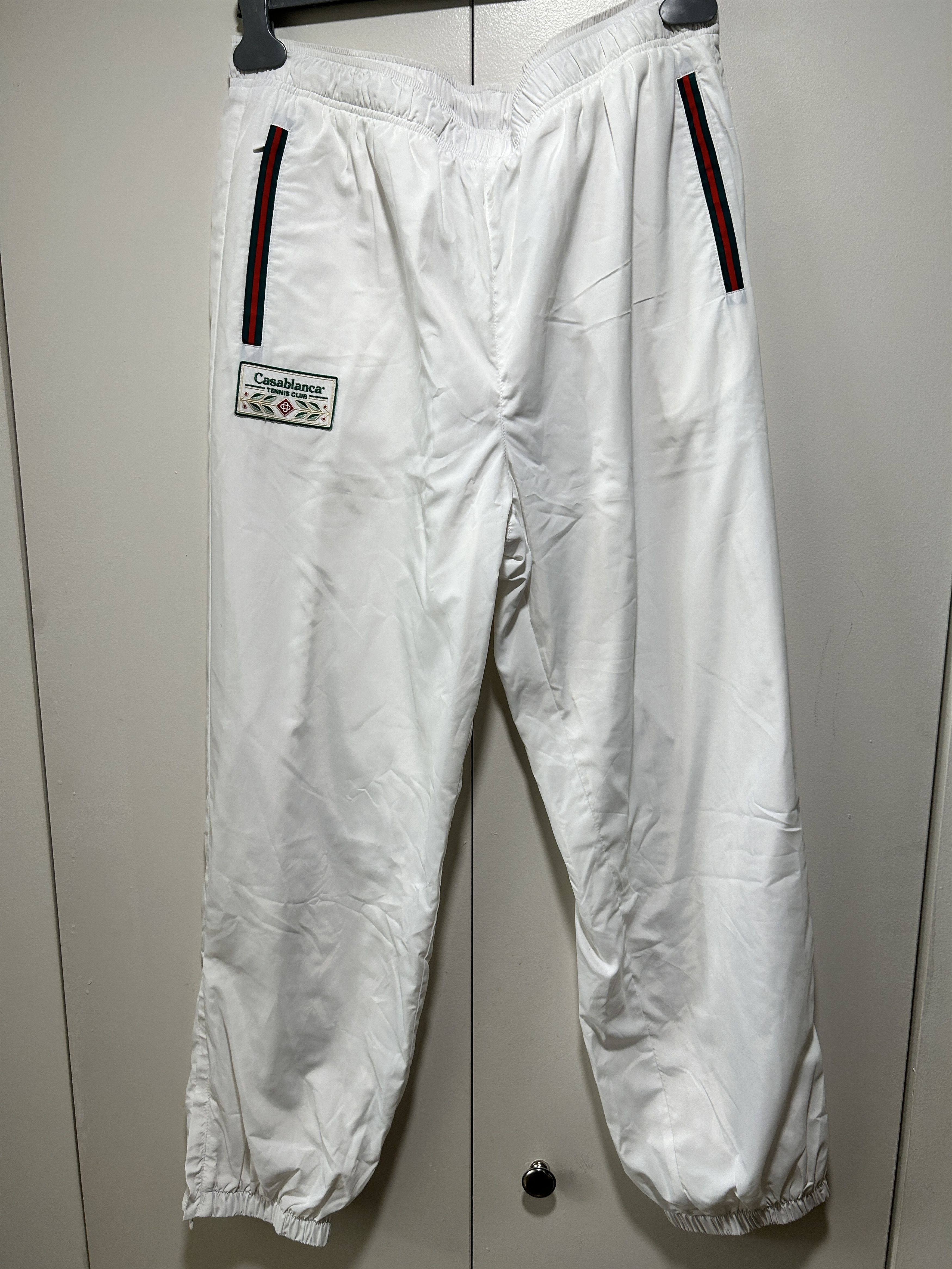 Casablanca Casablanca Sport Tracksuit Nylon Pants White Size US 36 / EU 52 - 1 Thumbnail
