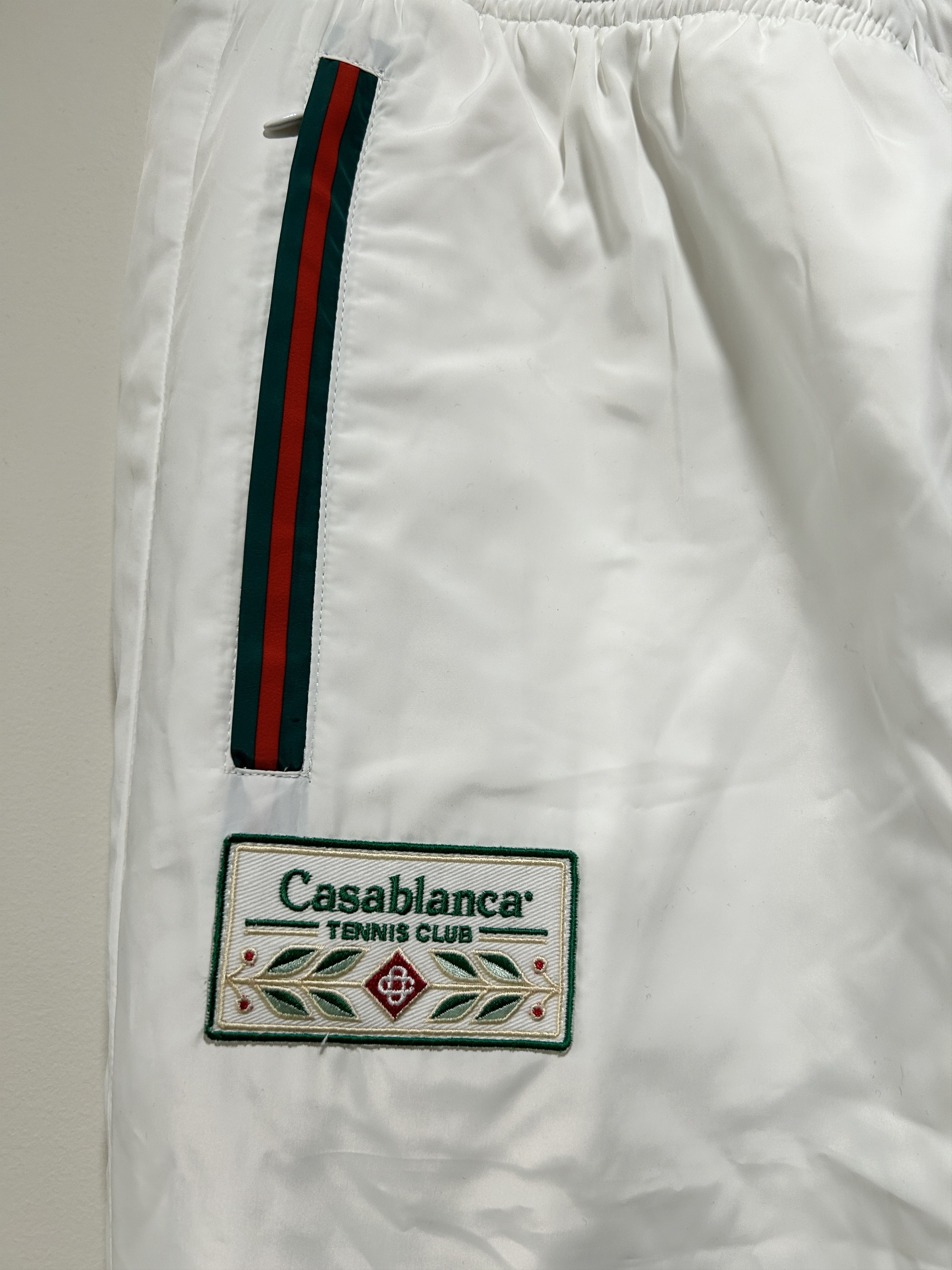 Casablanca Casablanca Sport Tracksuit Nylon Pants White Size US 36 / EU 52 - 2 Thumbnail