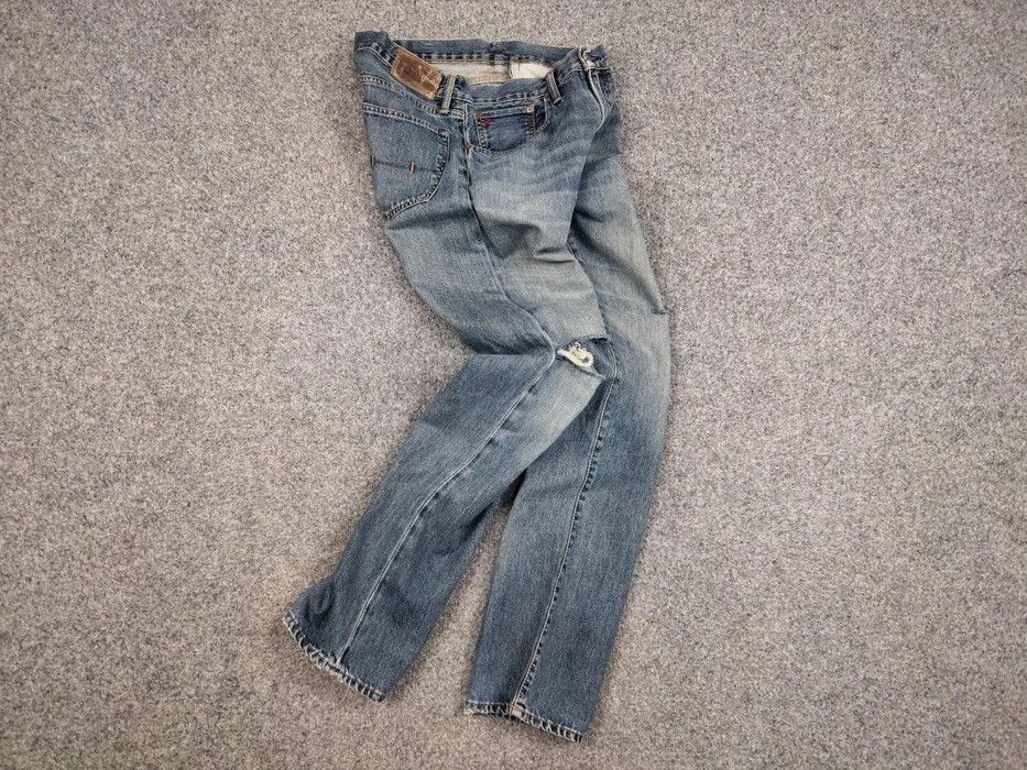 Polo Ralph Lauren Vintage 90s Polo Ralph Lauren Distressed Washed Denim Jeans Size US 32 / EU 48 - 7 Thumbnail