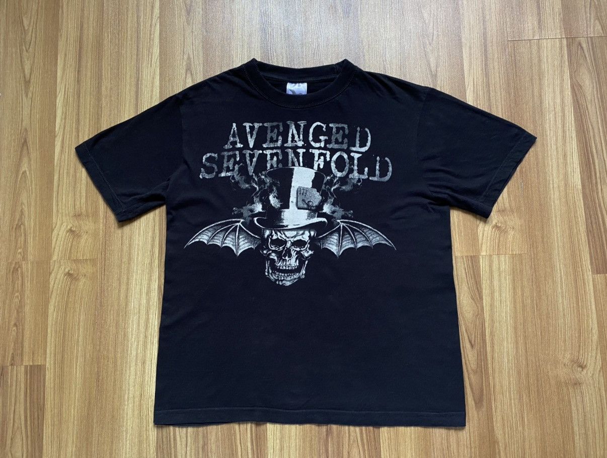Band Tees Vintage Avenged Sevenfold T Shirt Tee Rammstein Korn Size US M / EU 48-50 / 2 - 1 Thumbnail