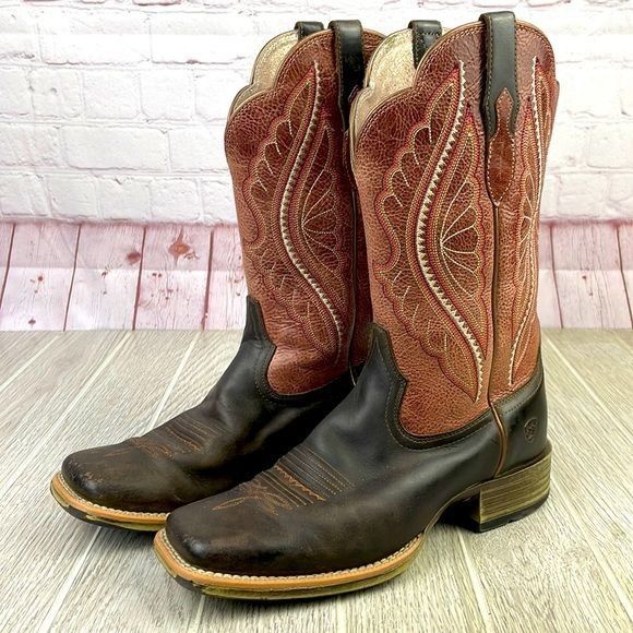 Bottes Ariat Tack Room Marron Femme 9.5 US - Modèle Primetime 10034163 - Très Bon état