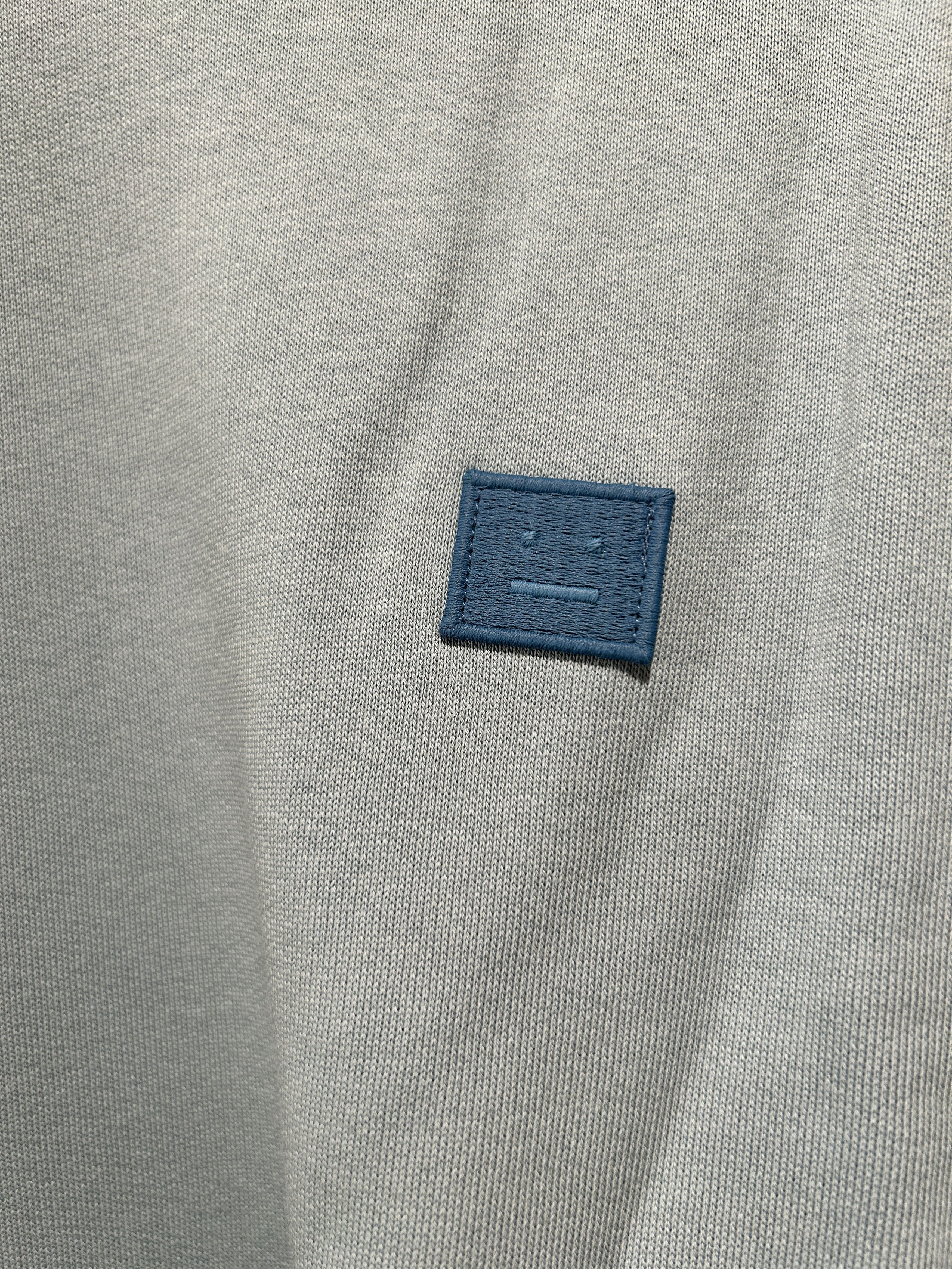 Acne Studios ACNE STUDIOS FAIRVIEW FACE CREW SWEAT POWDER BLUE Size US XS / EU 42 / 0 - 4 Thumbnail