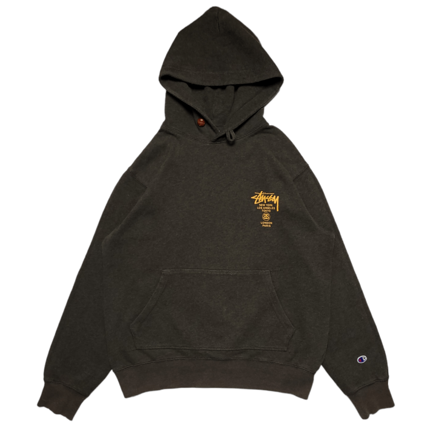 Stussy very rare japan stussy x champion world tour sample hoodie | Grailed