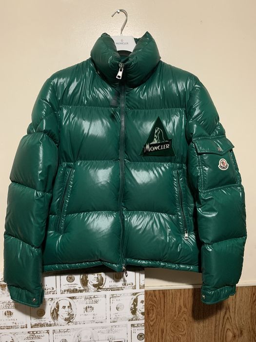 Moncler green 2025 down wilson jacket