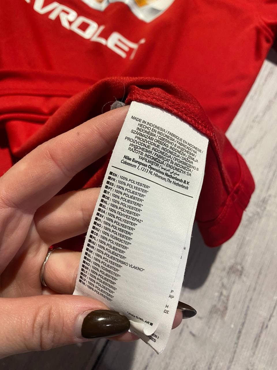 Nike Nike Manchester United 2014 2015 Home Shirt Soccer Jersey Size US S / EU 44-46 / 1 - 9 Thumbnail