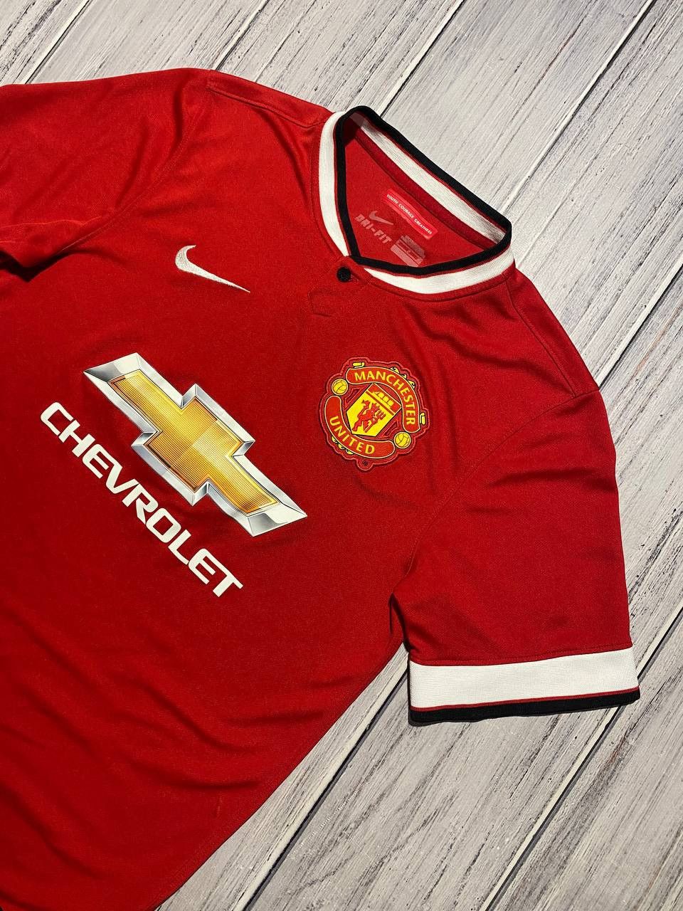 Nike Nike Manchester United 2014 2015 Home Shirt Soccer Jersey Size US S / EU 44-46 / 1 - 2 Thumbnail