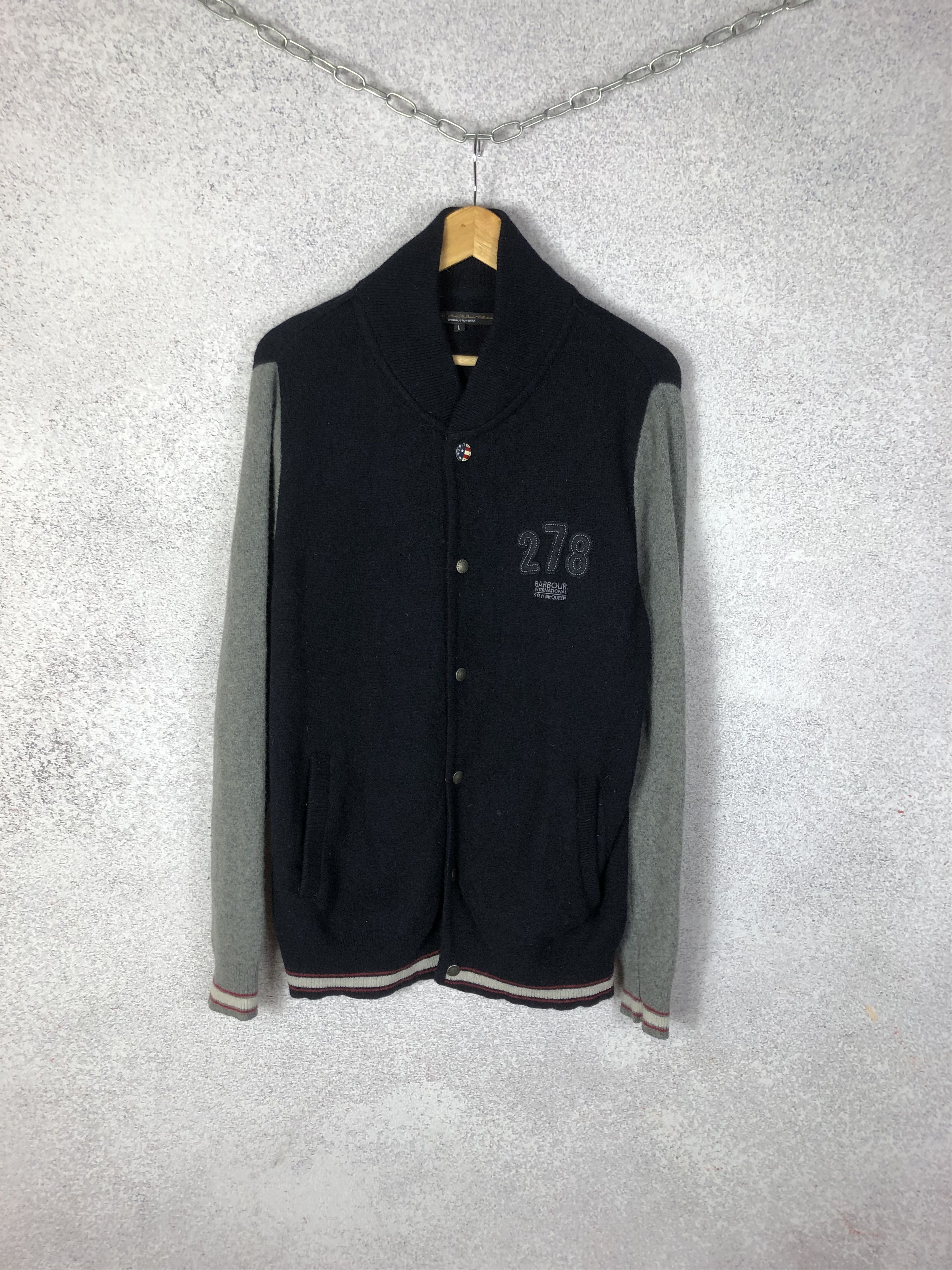 Barbour Barbour International Wool Bomber Jacket Steve McQueen Size US M / EU 48-50 / 2 - 1 Thumbnail