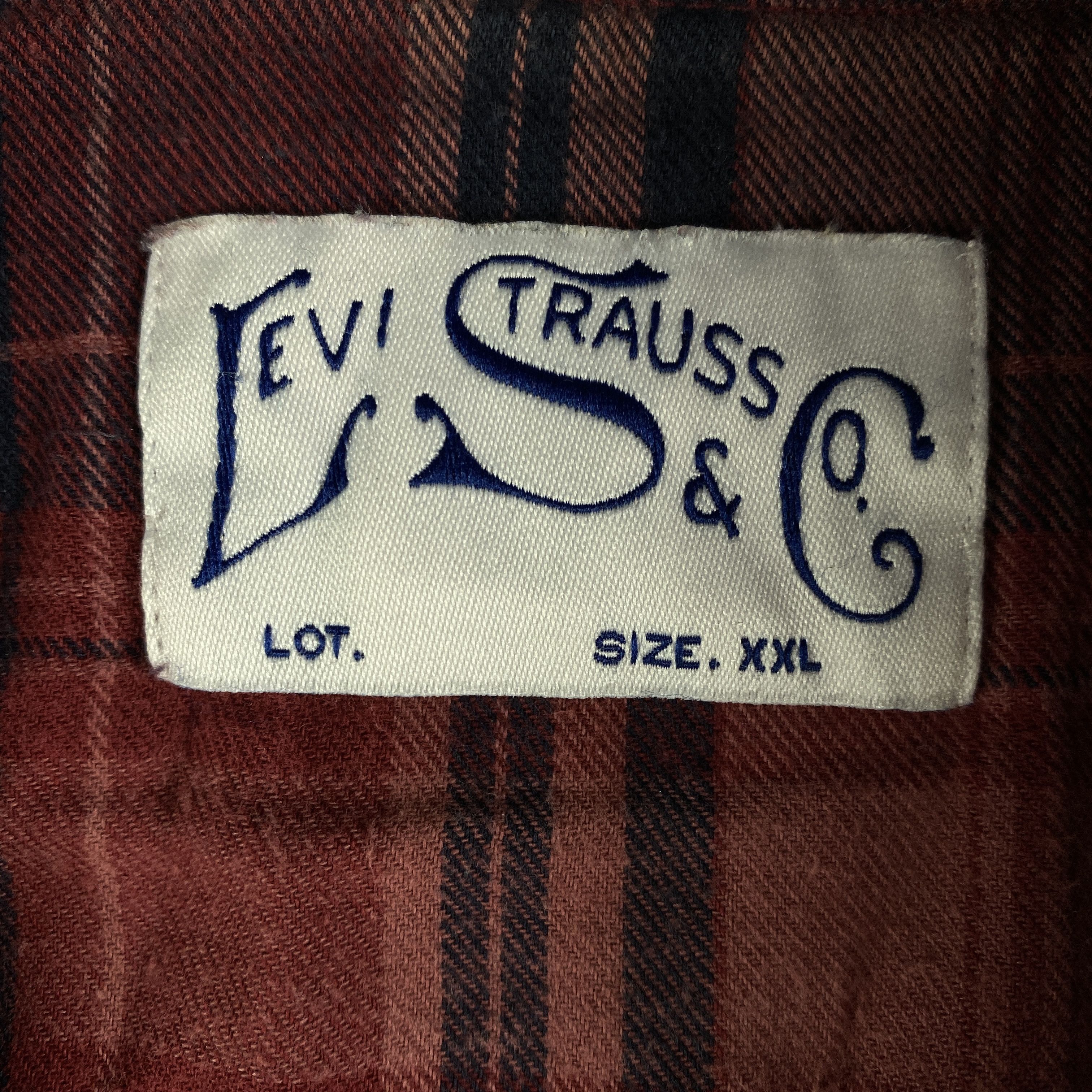 Levi's × Levi's Vintage Clothing × Vintage Mens Shirt Long Sleeve Levis Vintage Size XXL 2XL Size US XXL / EU 58 / 5 - 4 Thumbnail