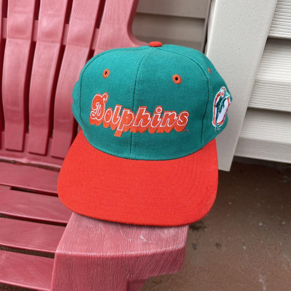 Vintage 1990s Miami Dolphins Snapback HAT from STARTER