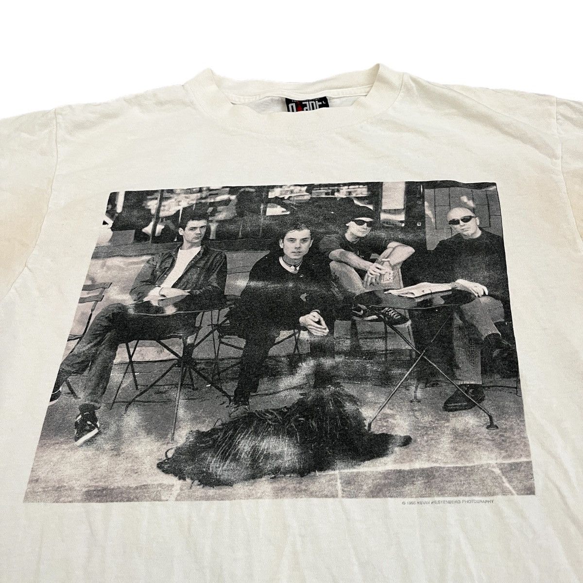 Band Tees × Giant × Vintage 1995 Bush Band Tee Size US L / EU 52-54 / 3 - 2 Thumbnail