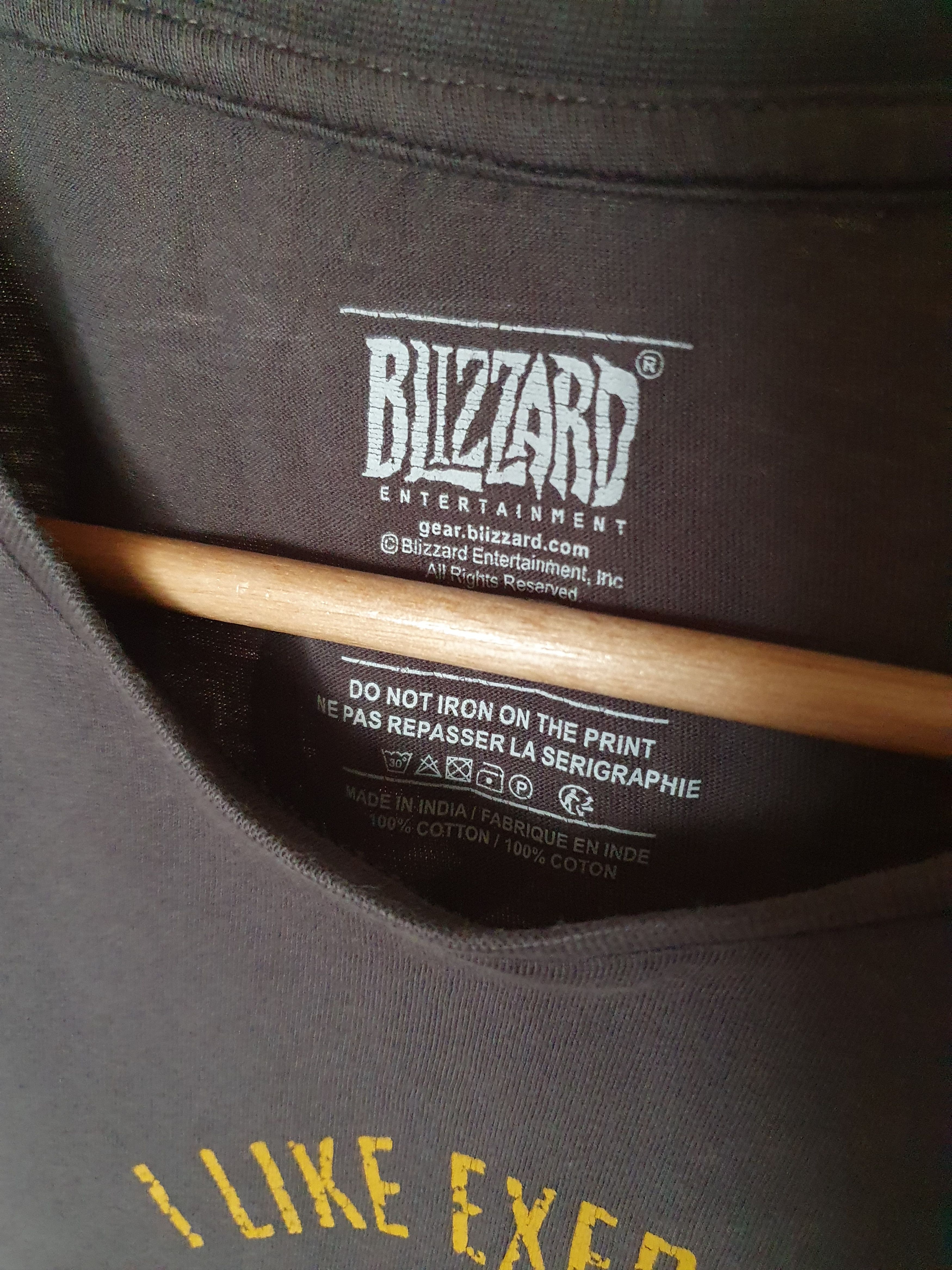 Other I Like Exercising Because I Love Eating Blizzard Overwatch,M Size US M / EU 48-50 / 2 - 6 Thumbnail