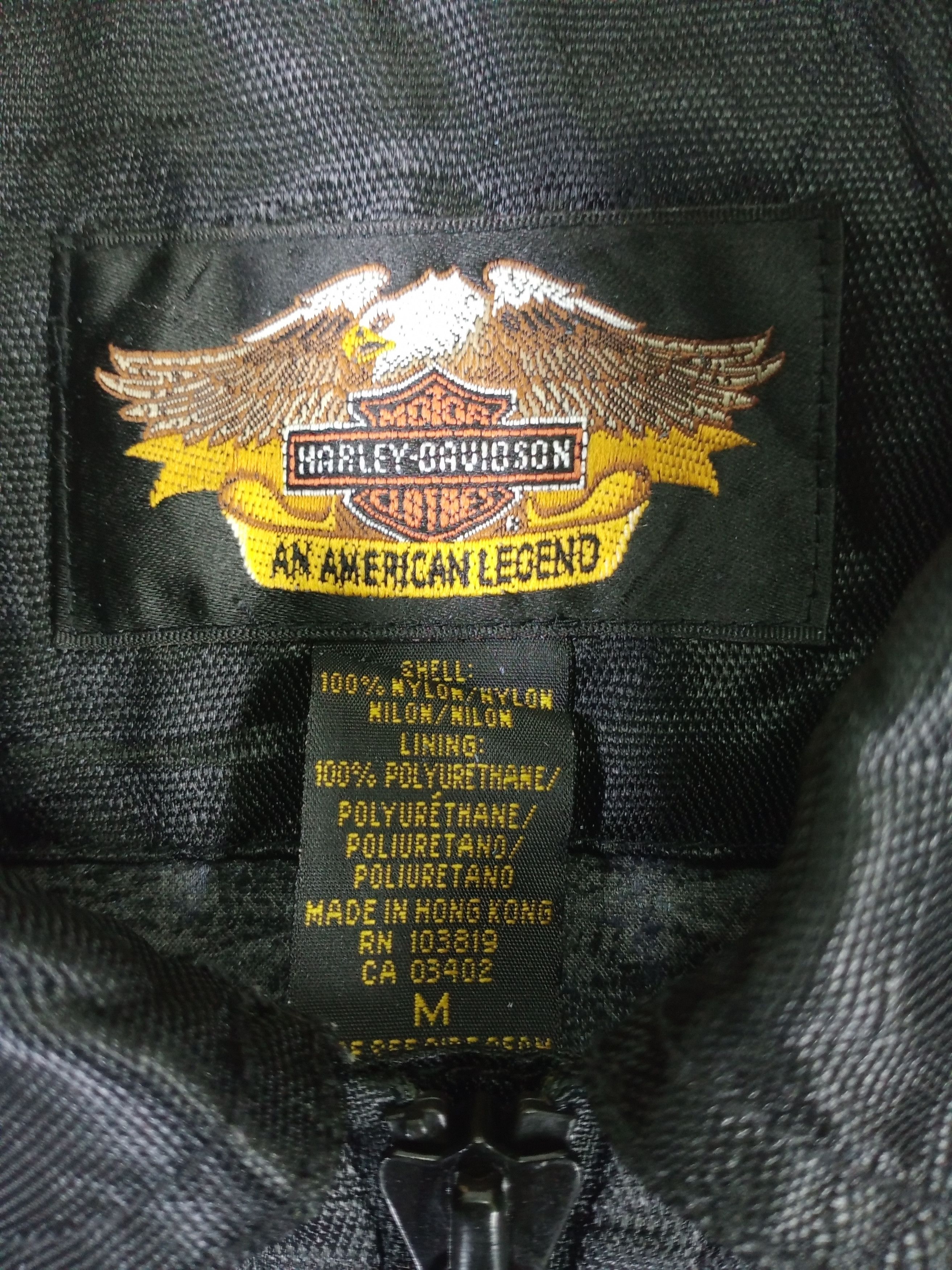 Harley Davidson Rare Vintage Harley Davidson Bikers Zipper Jacket Size US M / EU 48-50 / 2 - 9 Thumbnail
