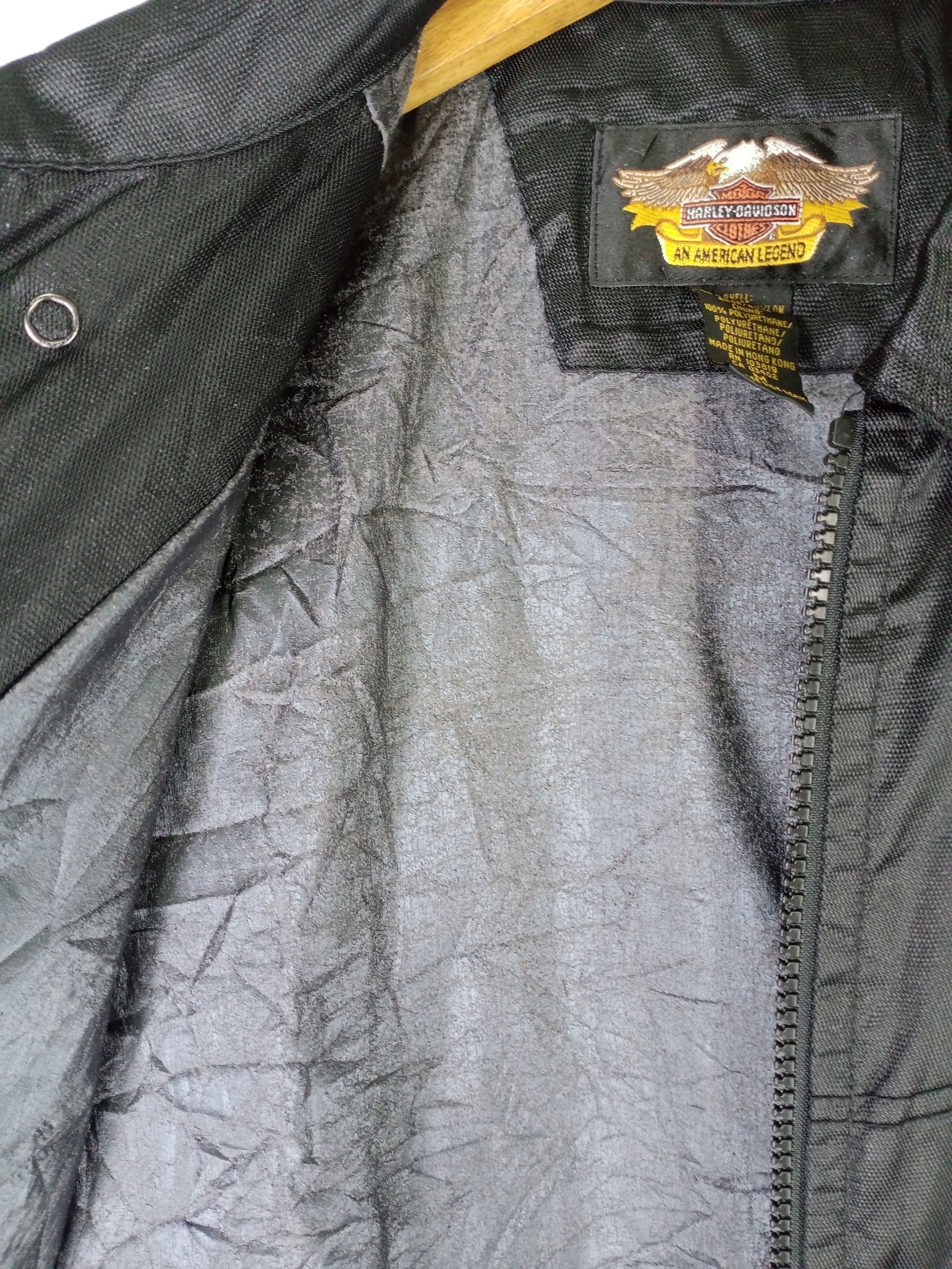 Harley Davidson Rare Vintage Harley Davidson Bikers Zipper Jacket Size US M / EU 48-50 / 2 - 4 Thumbnail