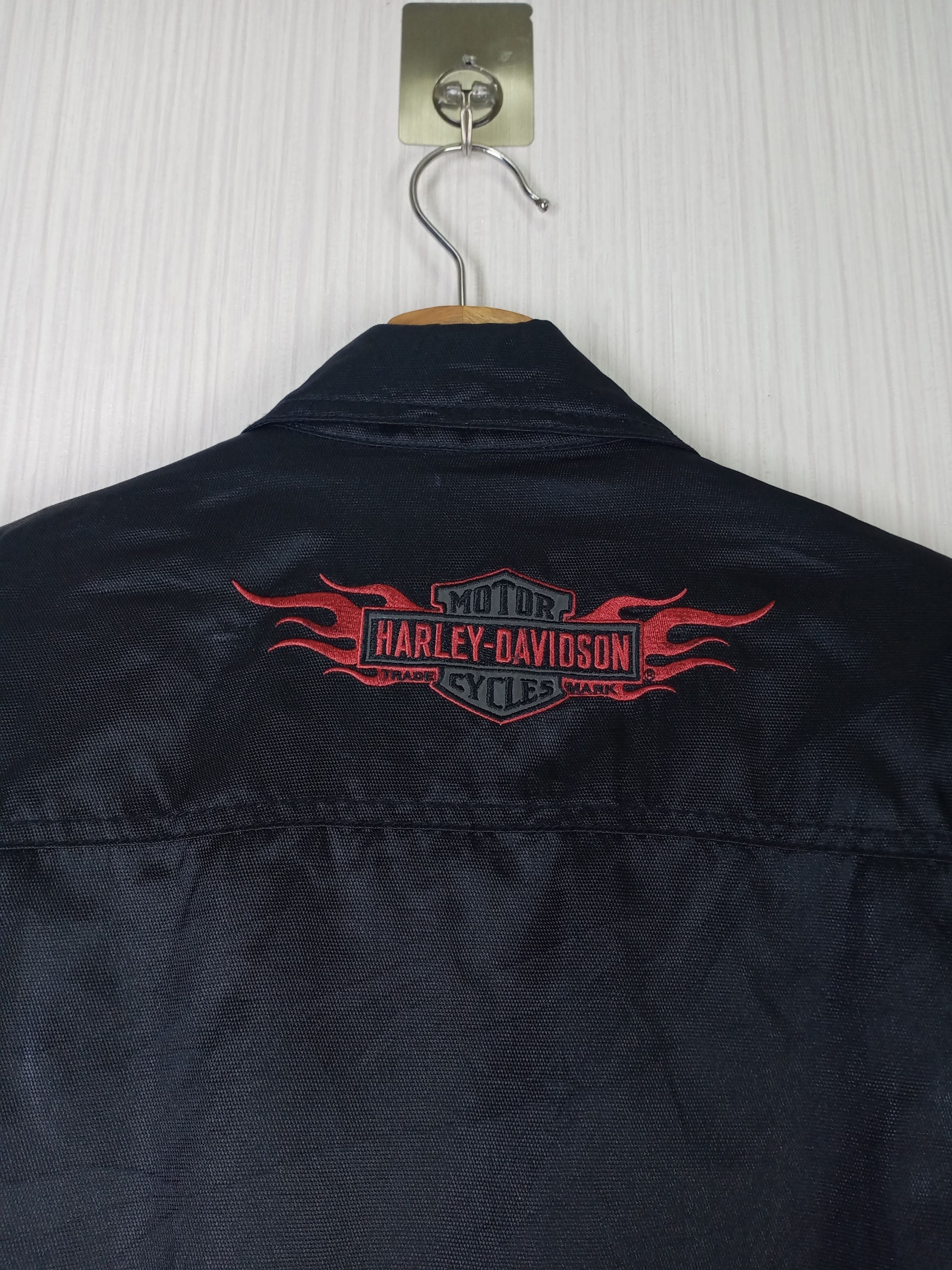 Harley Davidson Rare Vintage Harley Davidson Bikers Zipper Jacket Size US M / EU 48-50 / 2 - 10 Thumbnail