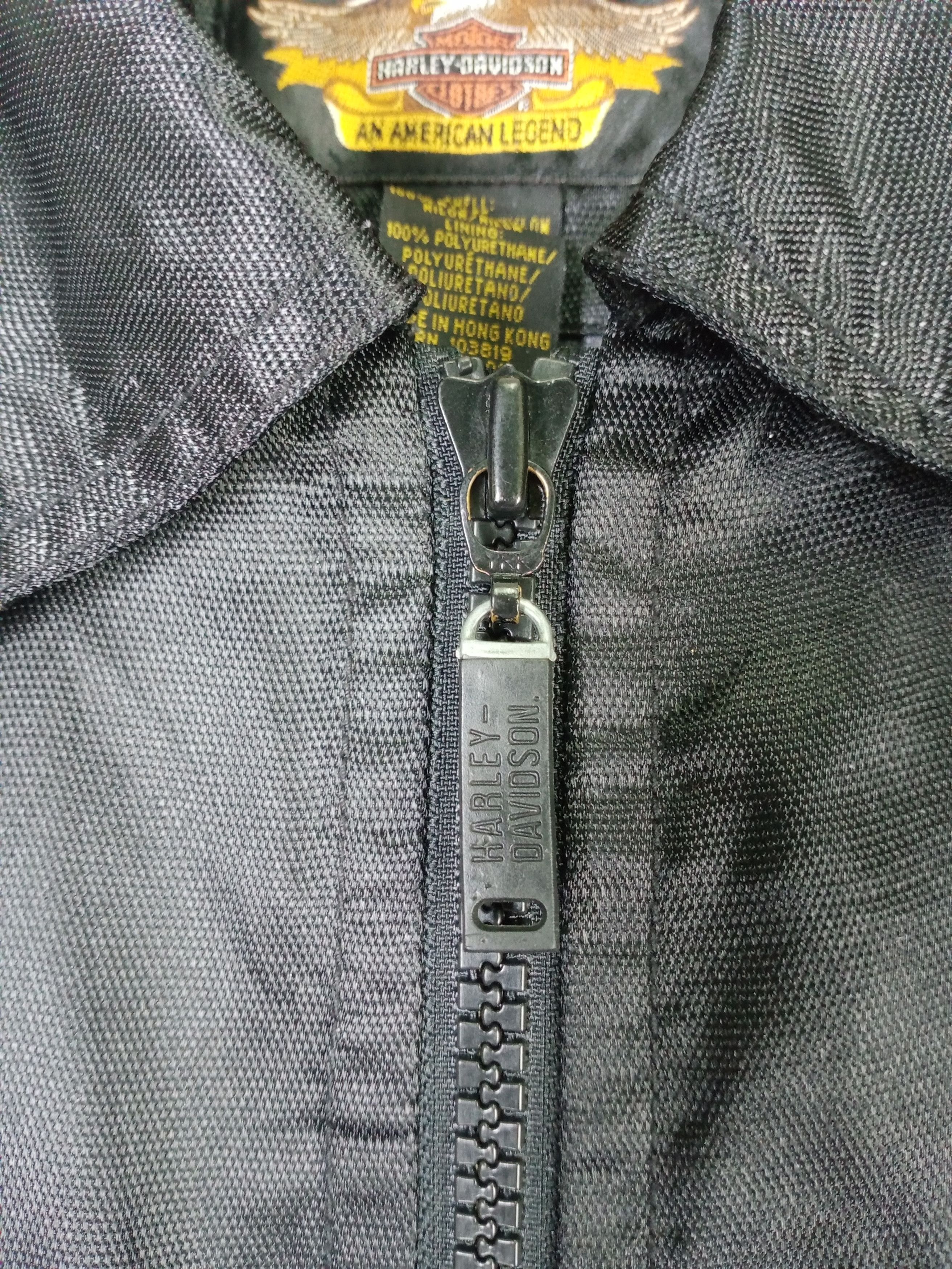 Harley Davidson Rare Vintage Harley Davidson Bikers Zipper Jacket Size US M / EU 48-50 / 2 - 8 Thumbnail