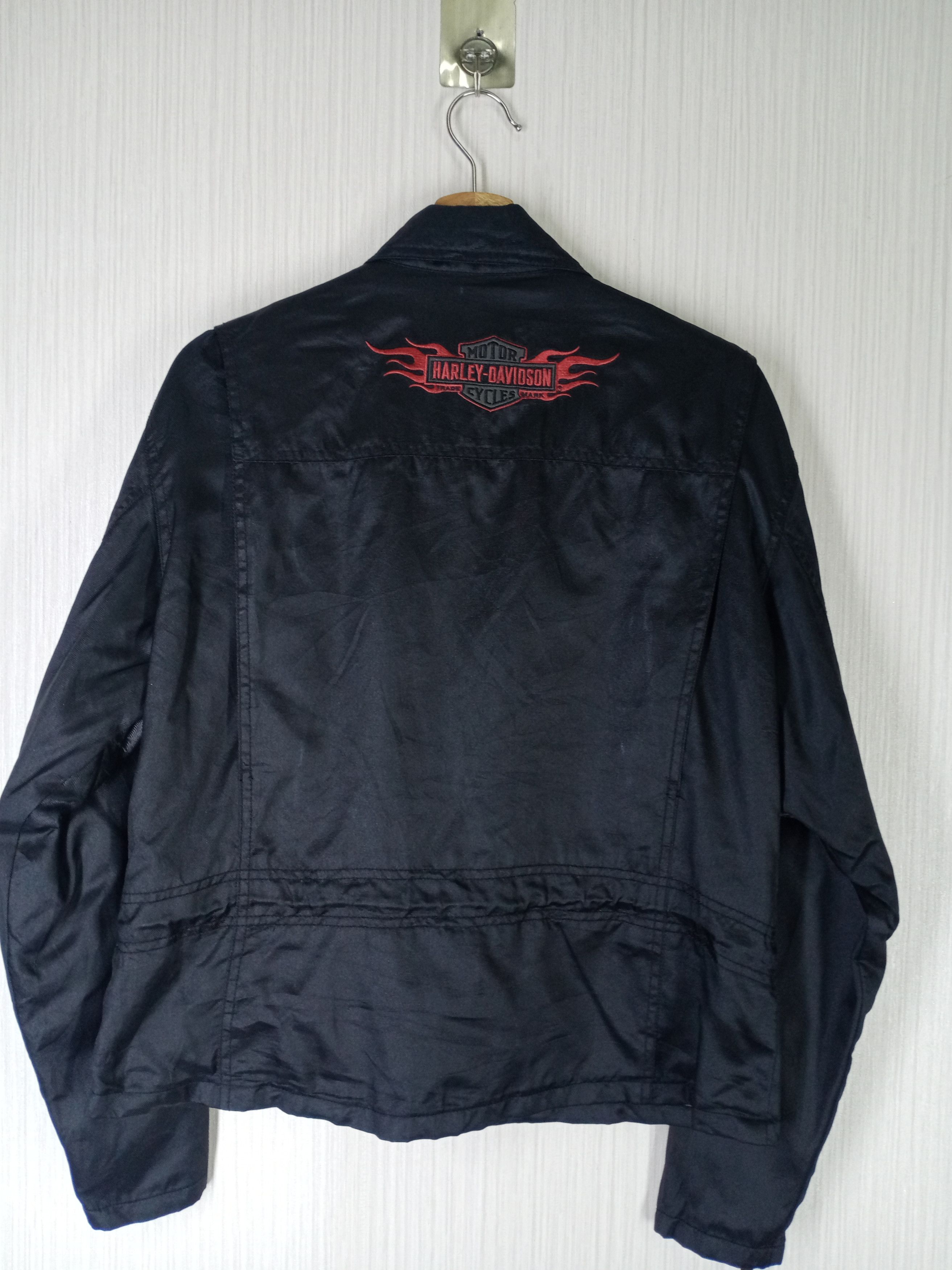Harley Davidson Rare Vintage Harley Davidson Bikers Zipper Jacket Size US M / EU 48-50 / 2 - 6 Thumbnail