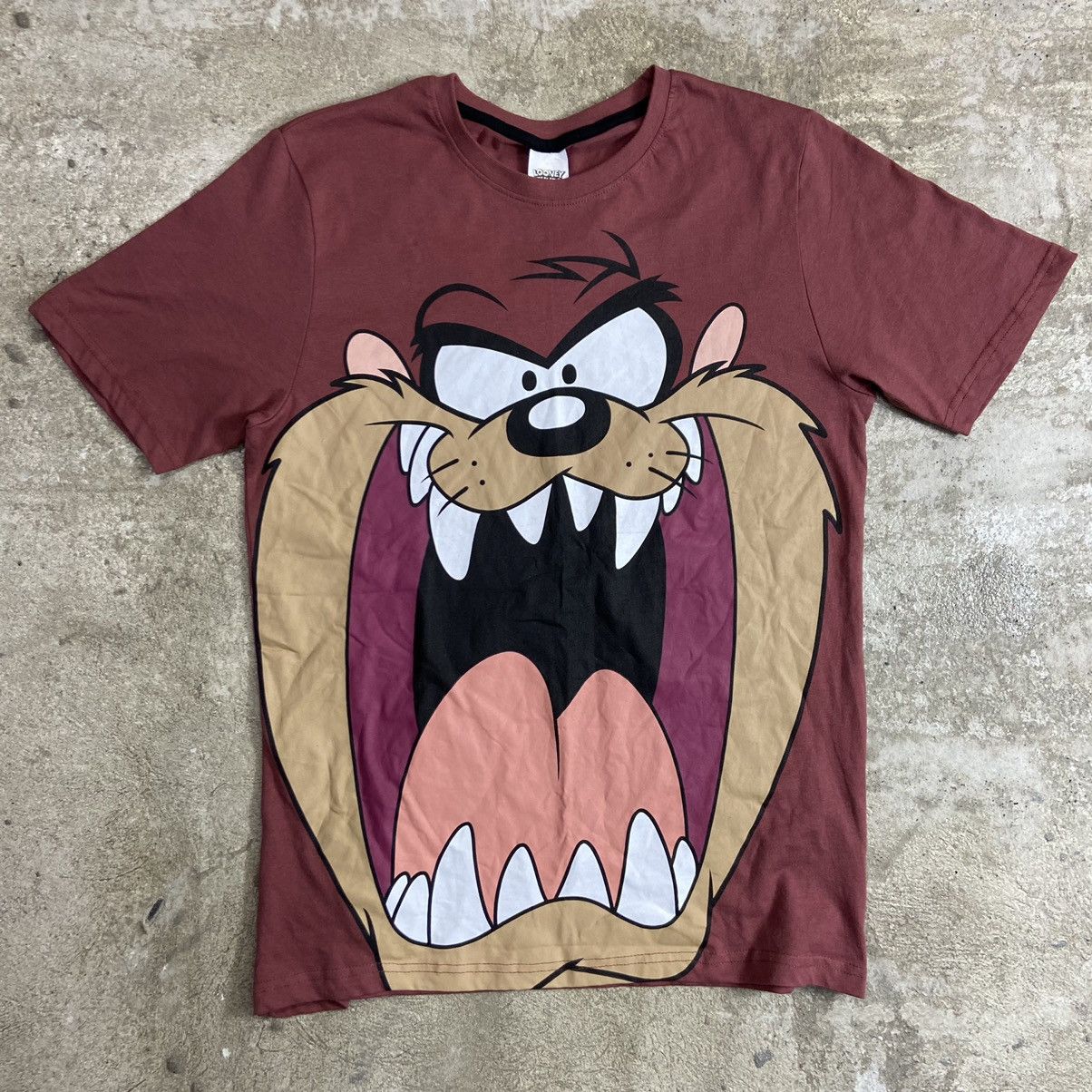 Vintage TASMANIAN DEVIL Y2K RARE VINTAGE OVER PRINTED BOXY FIT TEE ...