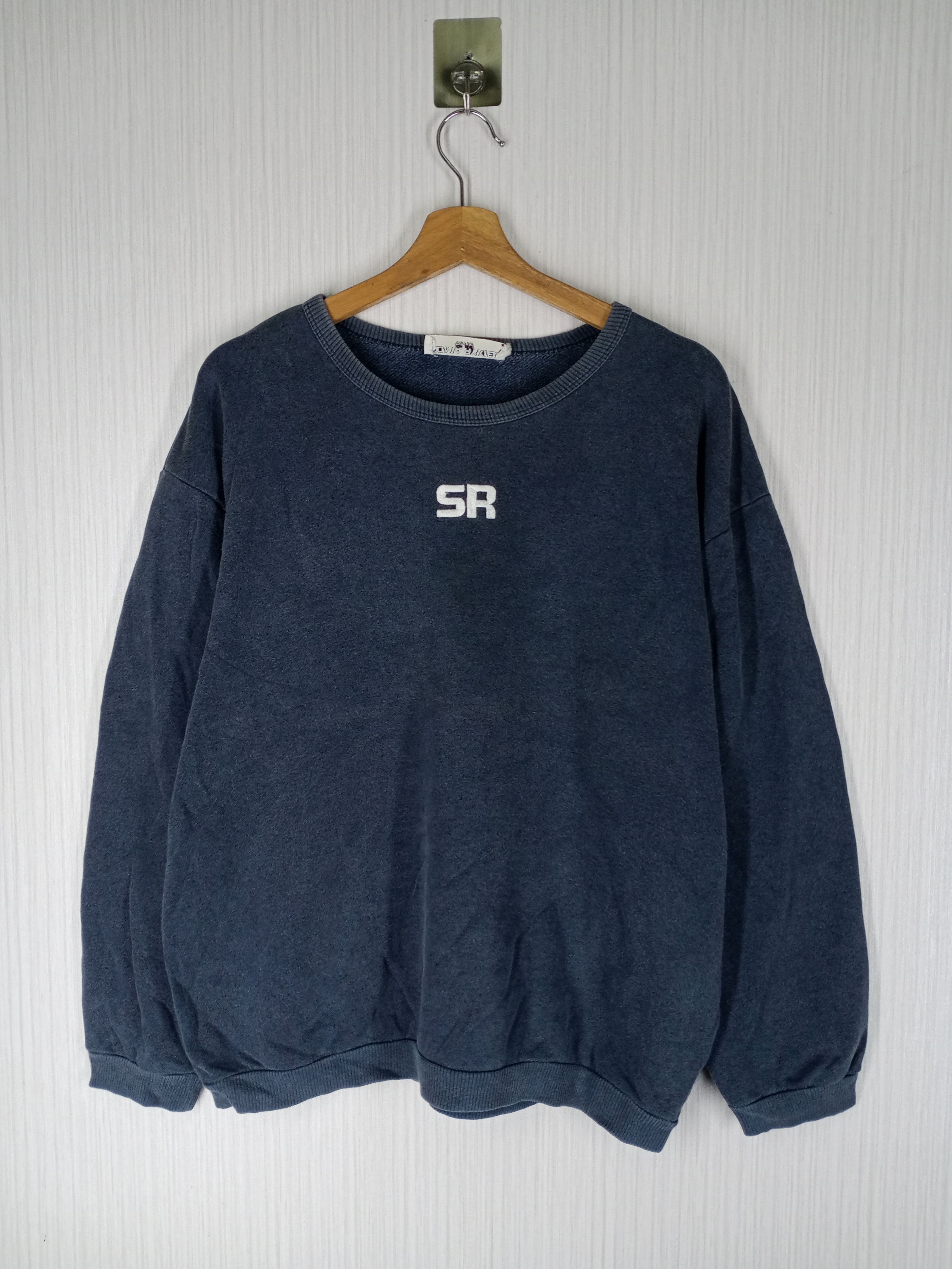 Designer × Sonia Rykiel RARE VINTAGE SONIA RYKIEL REVES CENTER LOGO SWEATSHIRT Size US L / EU 52-54 / 3 - 1 Thumbnail