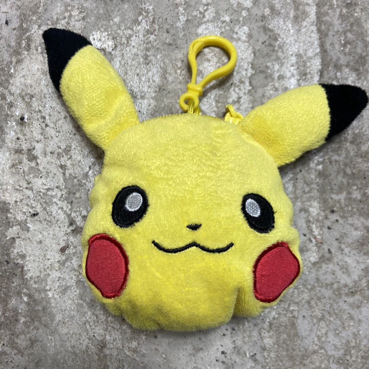 Japanese Brand CUTE PIKACHU POKEMON MINI POCKET KEY CASE BAG 1990s - № 4049 Size ONE SIZE - 3 Thumbnail