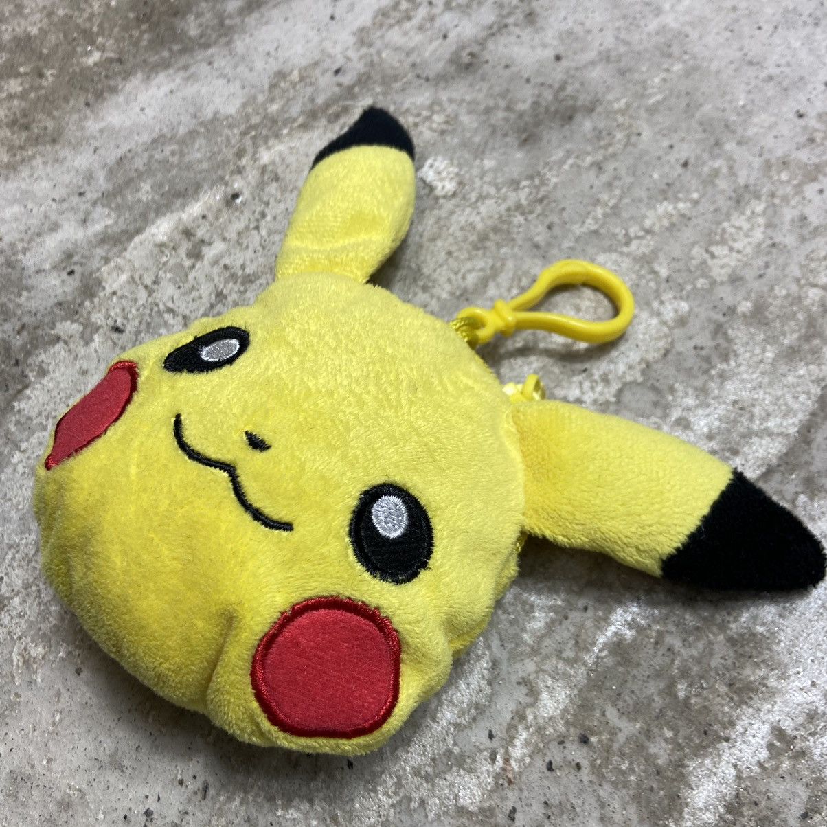 Japanese Brand CUTE PIKACHU POKEMON MINI POCKET KEY CASE BAG 1990s - № 4049 Size ONE SIZE - 2 Thumbnail