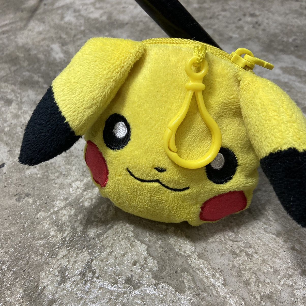 Japanese Brand CUTE PIKACHU POKEMON MINI POCKET KEY CASE BAG 1990s - № 4049 Size ONE SIZE - 1 Thumbnail