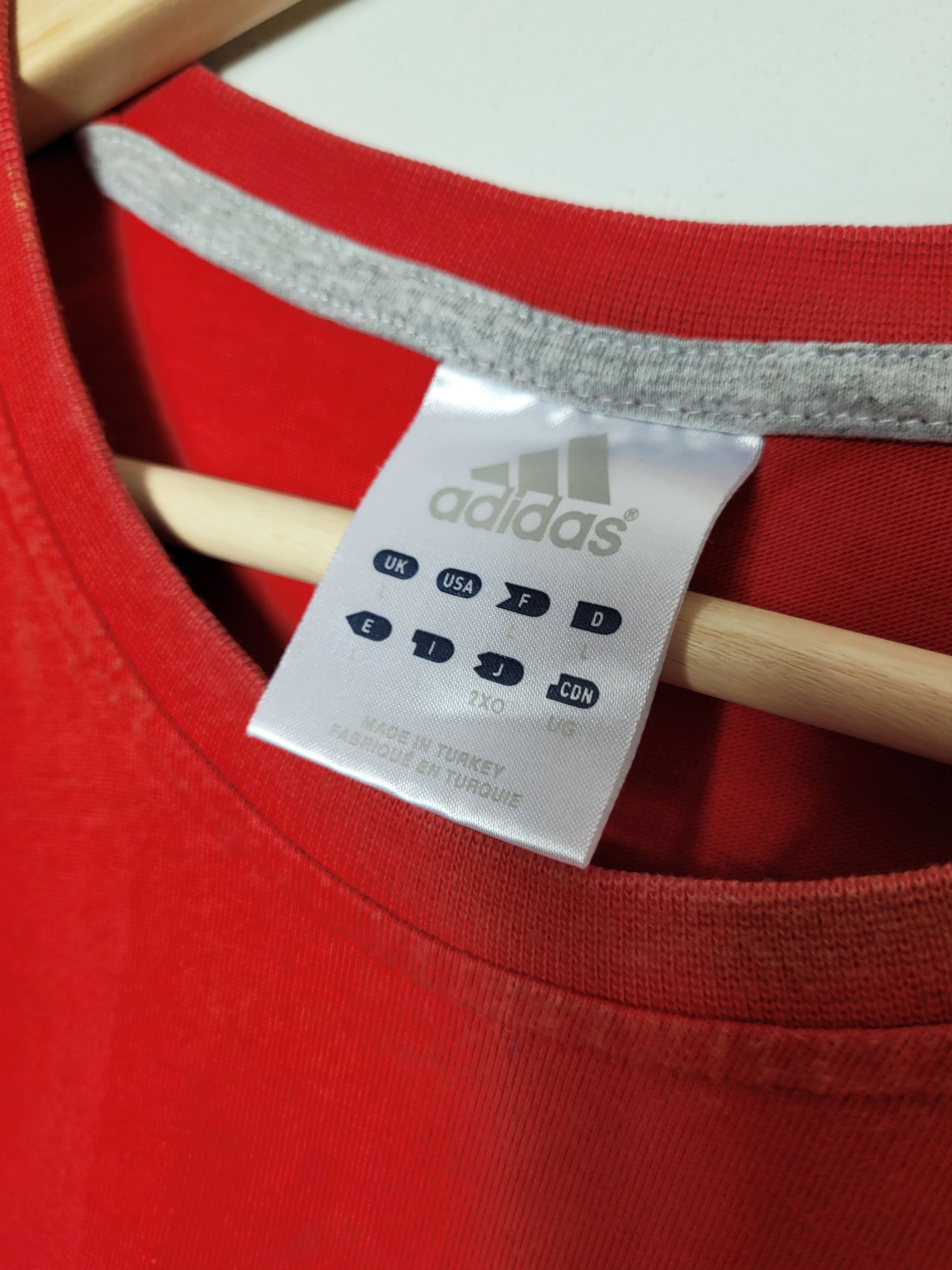 Adidas × Vintage Adidas t-shirt Size US L / EU 52-54 / 3 - 3 Thumbnail