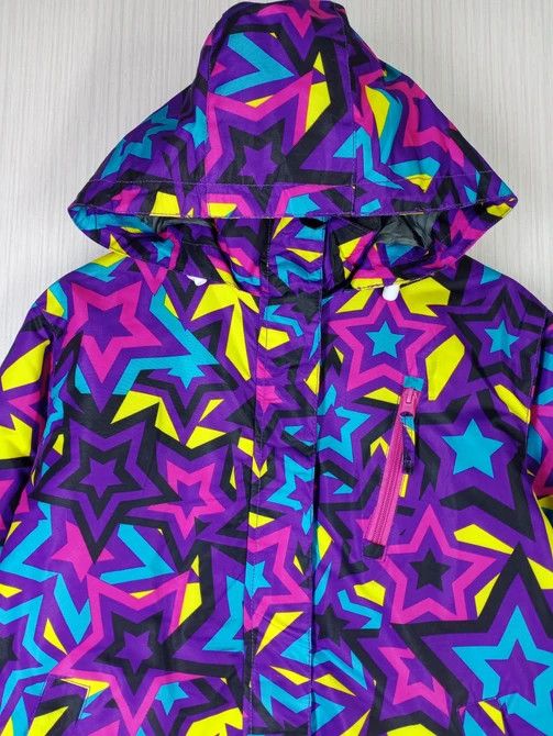 Vision Streetwear RARE VISION STREETWEAR COLOURFUL HOODED JACKET Size US S / EU 44-46 / 1 - 4 Thumbnail