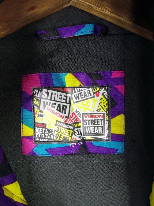 Vision Streetwear RARE VISION STREETWEAR COLOURFUL HOODED JACKET Size US S / EU 44-46 / 1 - 7 Thumbnail